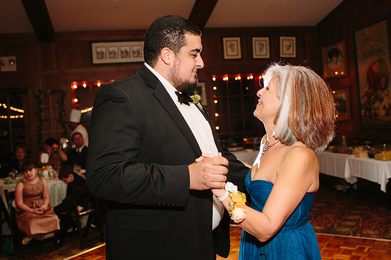 This is a photo of the mother-son dance.