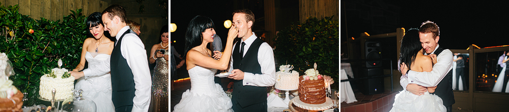 These are cake cutting and dancing photos.