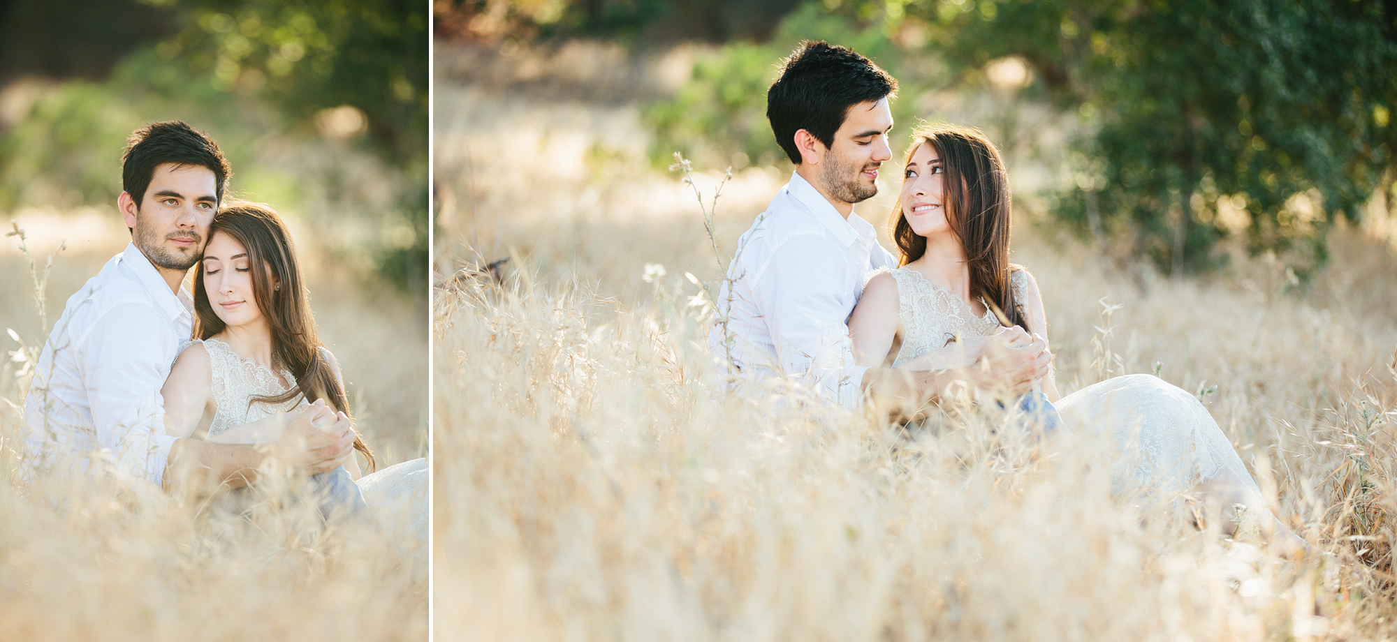 rustic and sweet California engagement: Haley + Matt