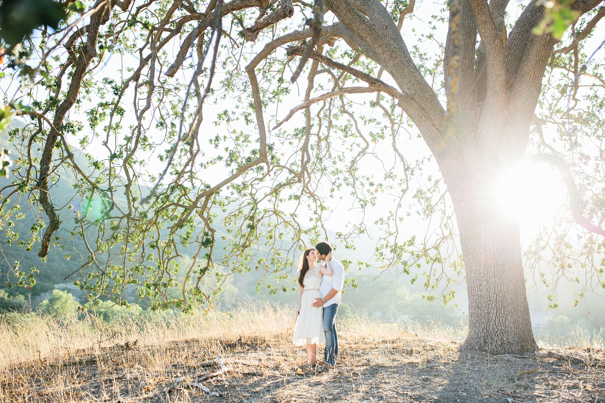 rustic and sweet California engagement: Haley + Matt