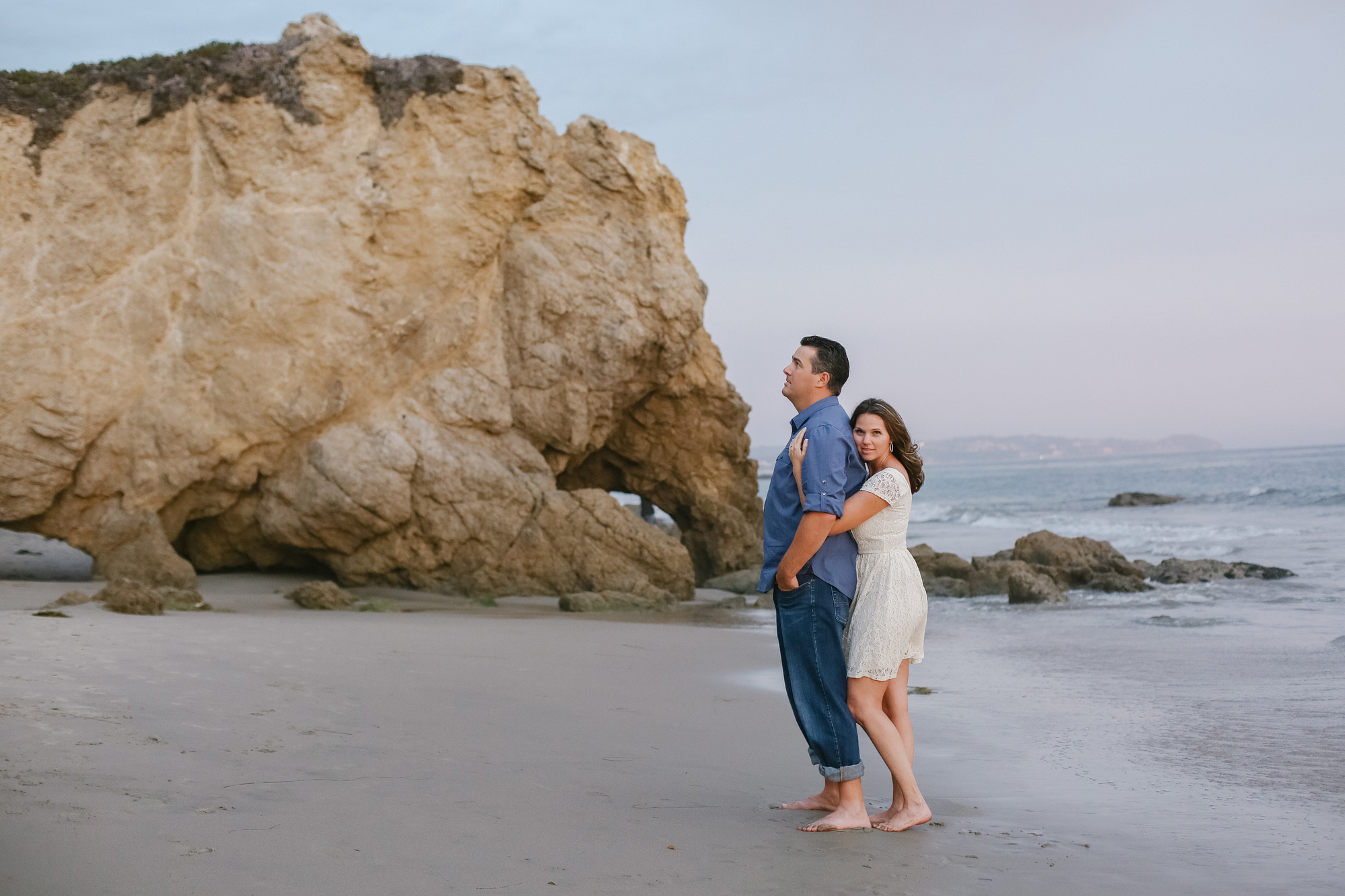 Malibu Beach Engagement Photographer