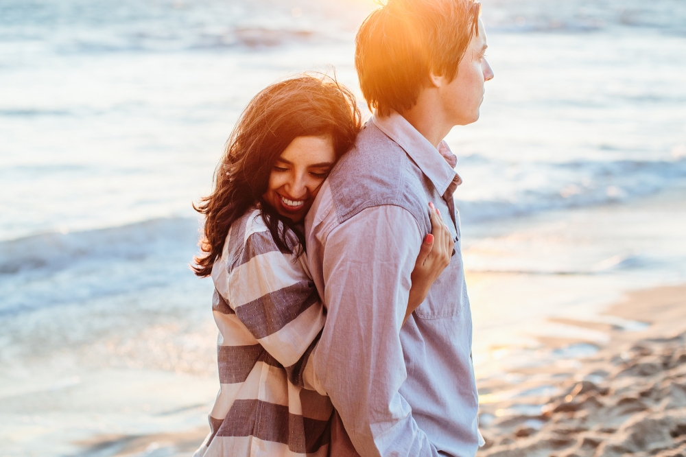 Santa Monica Engagement Photos: Mariana + Matt