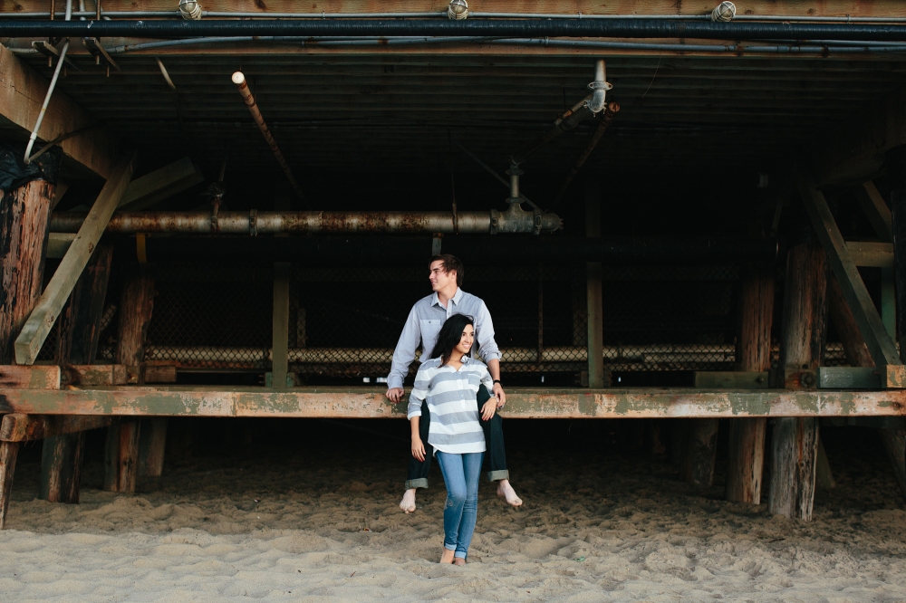 Santa Monica Engagement Photos: Mariana + Matt