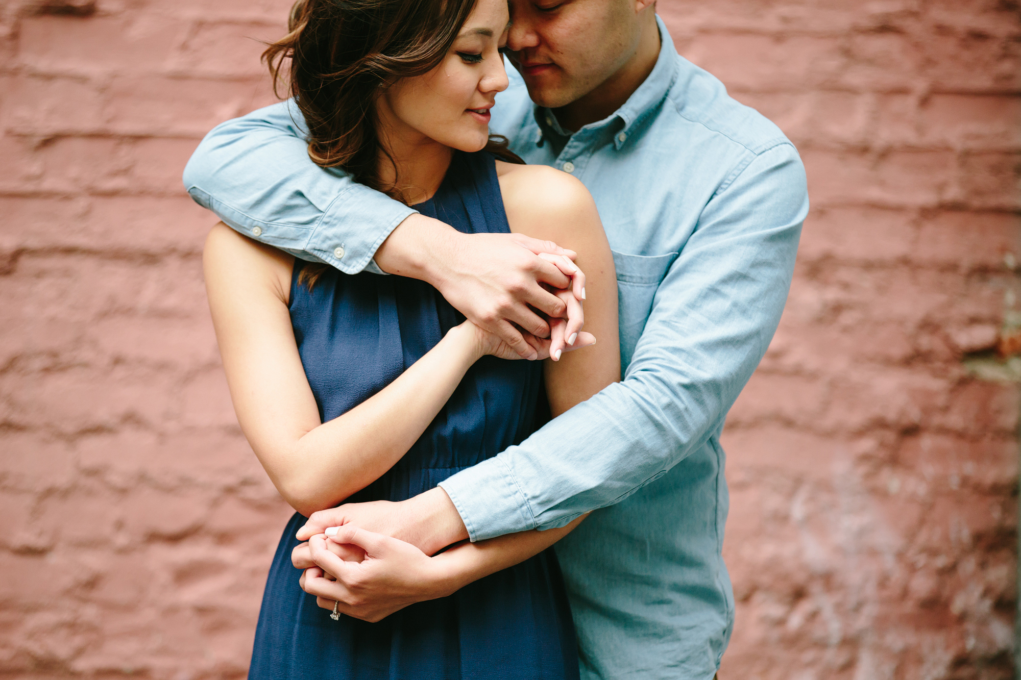 Los Angeles Engagement session at Bottega Louie and The Perch