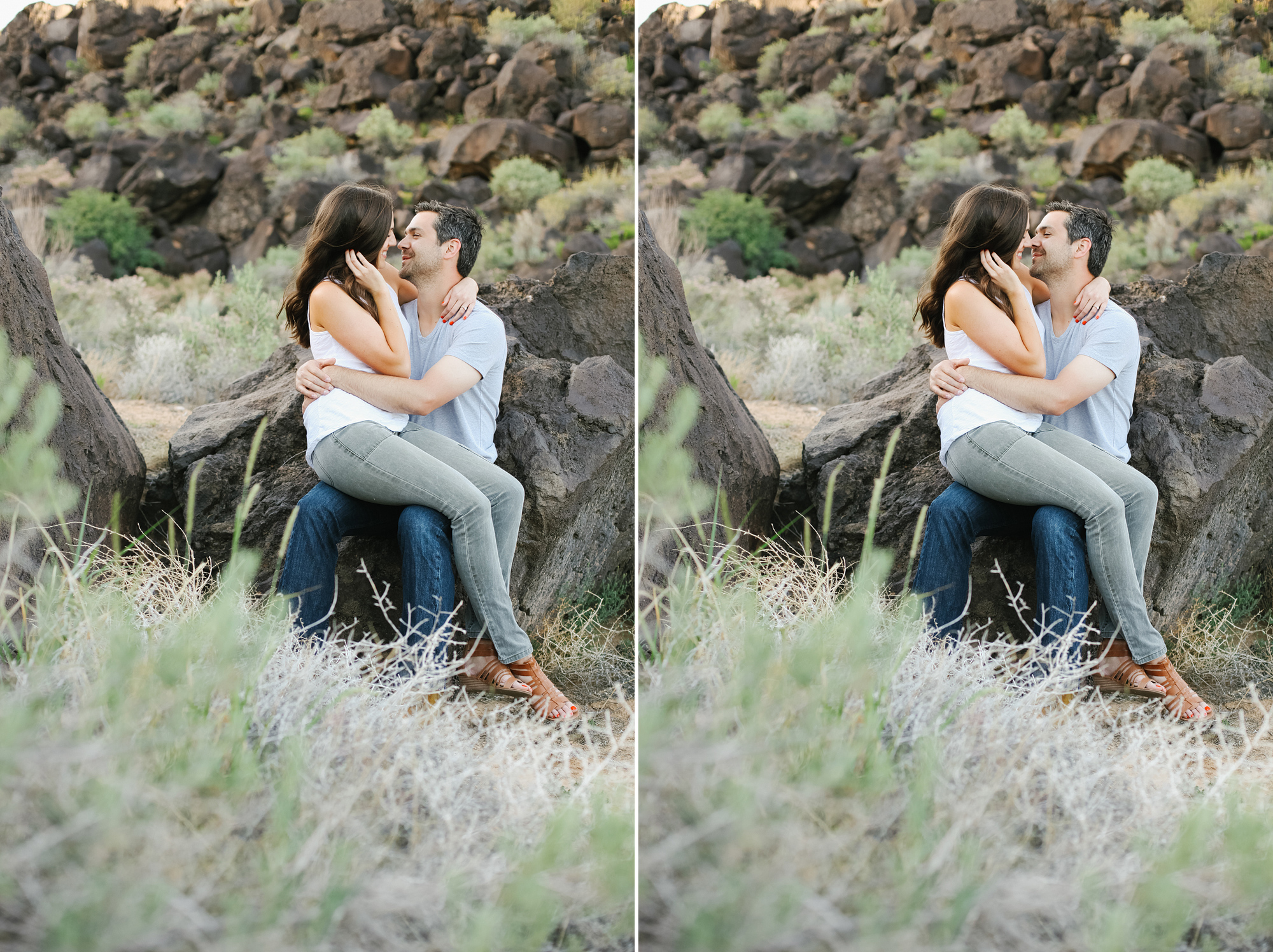 They are talking on the volcano rocks. Perhaps they are talking about the colvano rocks. BOOM! Mind blown.