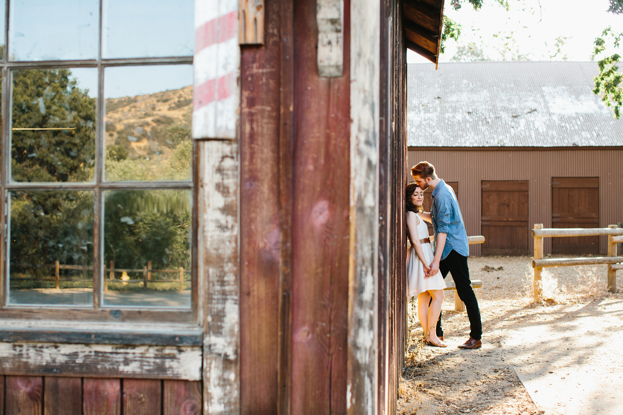 Here is a unique photo of Laura and Karl at the western town. 