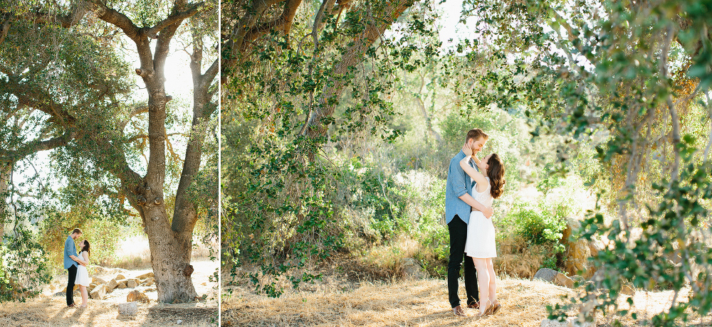 These are engagement photos of Laura and Karl in the Santa Monica Mountains.