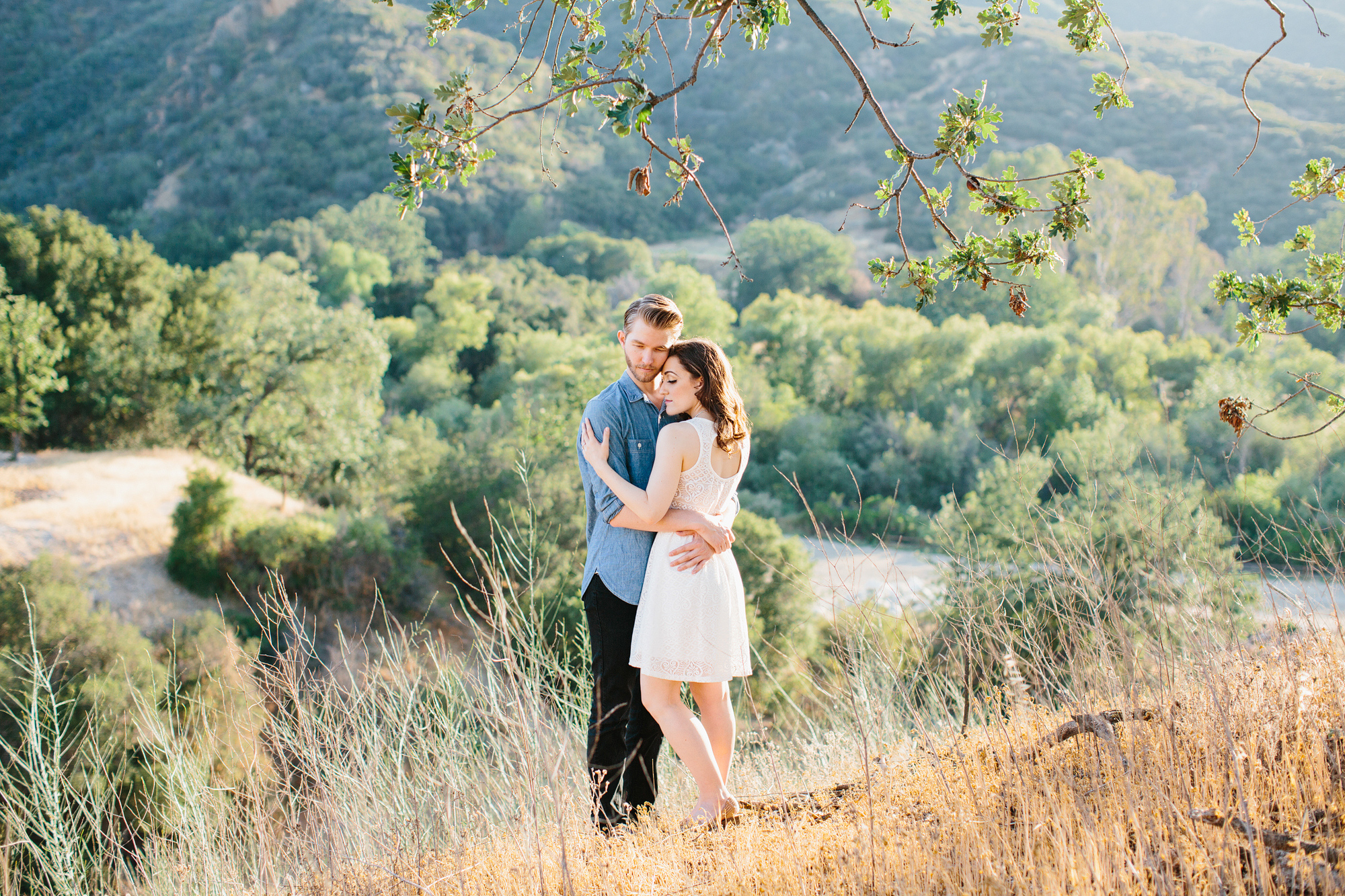 Here is a photo of Laura and Karl hugging at Paramount Ranch. 