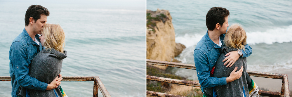 Here are photos of the couple on the beach hillside. 